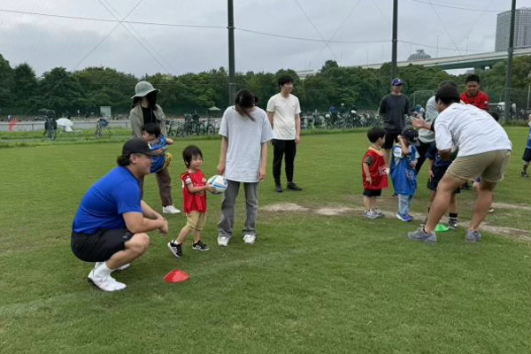 7月5日 「ラグビー体験教室」開催のご報告